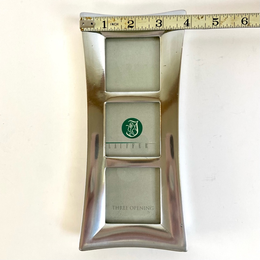 ✨New✨ Lauffer Frames Silver Plated Three Opening Picture Frame - Picture 6 of 11